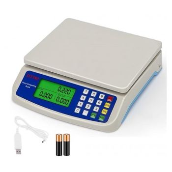 Báscula Balanza De Cocina Digital Peso Electrónico De Presición 1g - 30kg Kilos 2 En 1 Inalambrica O Usb