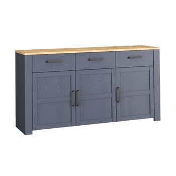 Mueble Entrada Recibidor Aparador Cocina Con 2 Cajones Y 2 Puertas 80 X 34  X 80 Cm con Ofertas en Carrefour