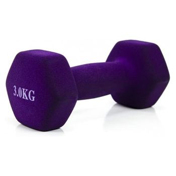 2x Mancuernas Pesas De 1kg Agarre Vinilo Suave Ejercicio Gimnasia  Musculacion - azul