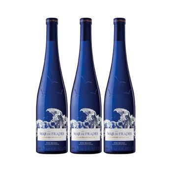 Pack De 3 Mar De Frades  Vino Blanco España Rías Baixas 75 Cl. 12.5º