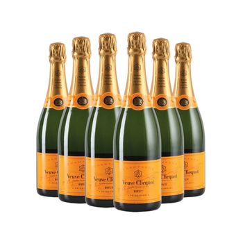 Veuve Clicquot Yellow Label  6 Pack .  Francia Champagne 70 Cl. 12.0º