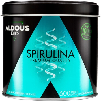 Espirulina orgánica, 1500 mg, 60 comprimidos (500 mg por comprimido)