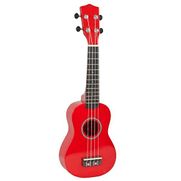 Ukelele Soprano Aloha Uk-200 Rojo