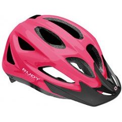 Rudy Project Rocky Pink (shiny) M 52-57 / 205-225\" With Visor - Casco Ciclismo