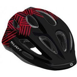 Rudy Project Rocky Black / Red Shiny S 48-54 / 189\"-213\" - Casco Ciclismo