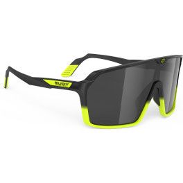 Rudy Project Gafas Spinshield Negro/amarillo Fluo Mate Smoke Negro