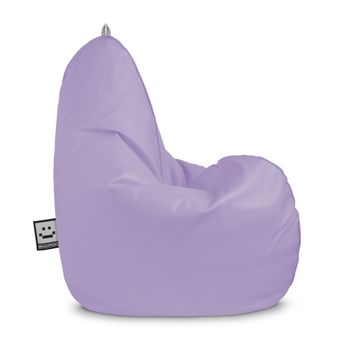 Puff Pera Relax Polipiel Lavanda Happers Xl