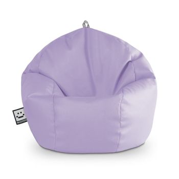 Puff Pelota Polipiel Interior Lavanda Happers