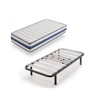 Pack Cama Articulada 105x190 Base Articulada A4 Flex Con Patas + Colchon  Teknia Flex Con Transporte Y Montaje Incluido con Ofertas en Carrefour