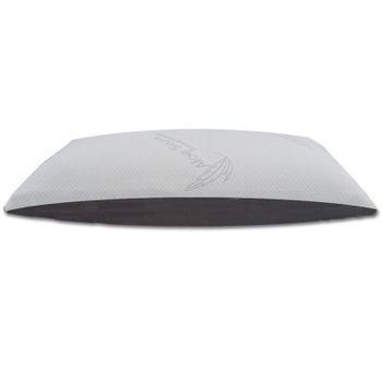 Almohada De Poliéster Blanco 50 X 60 Cm Perfil Alto Microfibra Relleno  Suave Errigal - Blanco con Ofertas en Carrefour