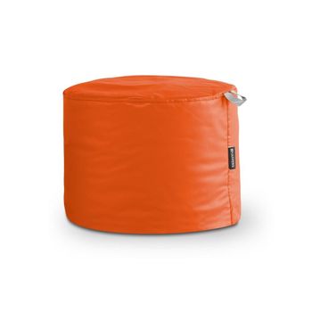 Puff Taburete Polipiel Indoor Naranja Happers