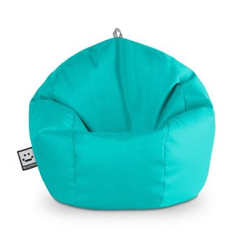 HAPPERS Puff Pera Polipiel Interior Azul XL : : Hogar y cocina