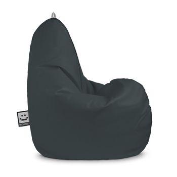 Funda 3d Lavable-transpirable Negro Para Puff Pera Relax Happers Único con  Ofertas en Carrefour