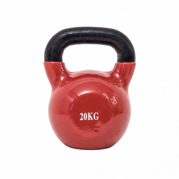 Kettlebell Pesa Rusa Negro Hierro Fundido Entrenamiento 20 Kg Rebecca Mobili