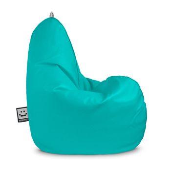 Puff Pera Relax Terciopelo Vintage Menta Xl con Ofertas en Carrefour