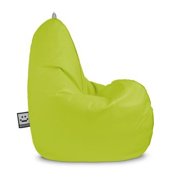 Puff Pera Relax Polipiel Verde Happers Xl