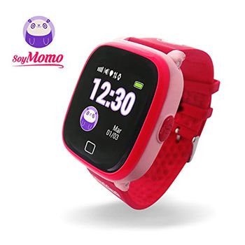 Soymomo H2o - Reloj Teléfono Gps Para Niños (rosa)