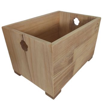 Caja De Madera Para Juguetes Ticumiku