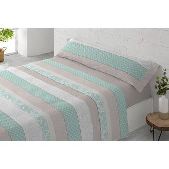 Juego Sábanas Tres Piezas Paduana Creta Cama 135 Beige