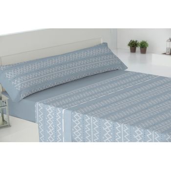 Juego Sábanas Tres Piezas Paduana Libano Cama 105 Azul