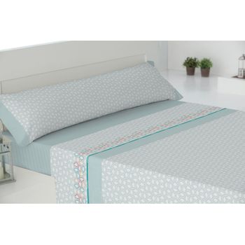 Juego De Sábanas Beige Cama 90x190/200 Cm Cuadros Nalui con Ofertas en  Carrefour