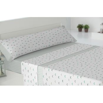 Juego Sábanas Tres Piezas Paduana Yemen Cama 105 Gris