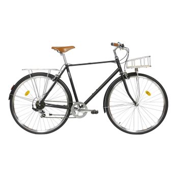 Fabricbike City Classic - Bicicleta De Paseo 28” Matte Black 53cm