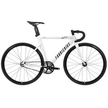 Bicicleta Fixie - Fabricbike Aero 28" - Aluminio - Glossy White L-58cm