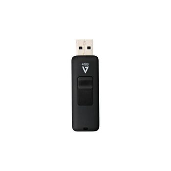 Pendrive 4gb  Usb 2.0 Black  Mem