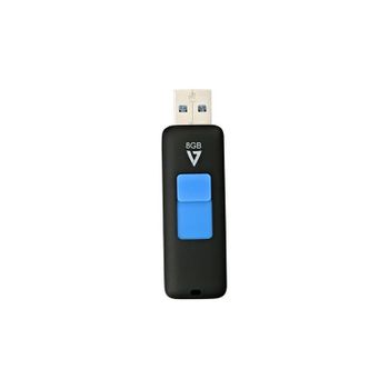 Pendrive 8gb Usb 3.0 Black  Mem