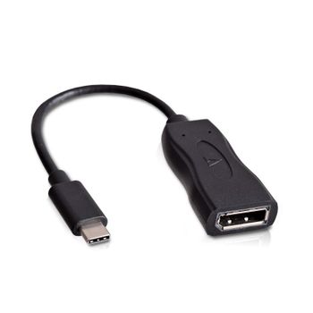 V7 - Usb-c(m) A Displayport(h) Adaptator Negro