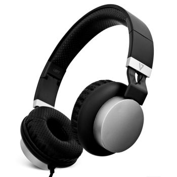 V7 - Auriculares Ligeros - Negro/plata