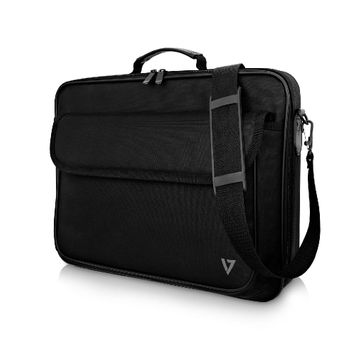 V7 Funda De Transporte Essential 40,6 Cm (16"), Maletín, 40,9 Cm (16.1"), Tirante Para Hombro, 702 G, Negro