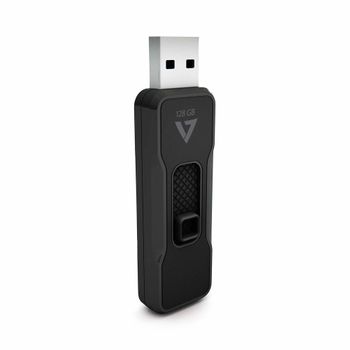 Pendrive V7 Vp3128g              Negro 128 Gb