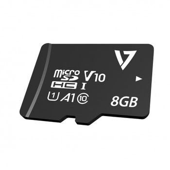 V7 - Tarjeta Micro-sdhc Clase 10 De 8gb + Adaptador