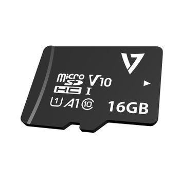 V7 - Tarjeta Micro-sdxc Clase 10 U1 A1 V10 De 16gb + Adaptador