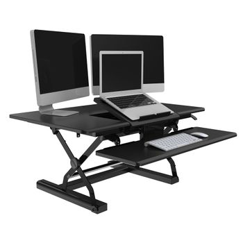 Soporte De Mesa Para Pantalla V7 Dt3ssb               Negro