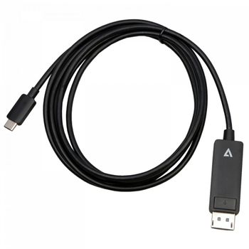 Adaptador Usb C A Displayport V7 V7usbcdp14-2m        (2 M) 8k Ultra Hd