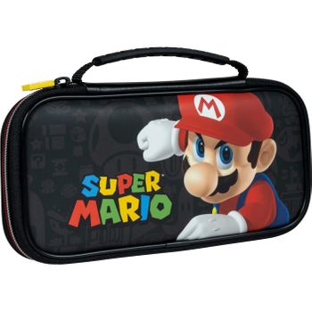 Funda Para Nintendo Switch Modelo Super Mario Color Negro