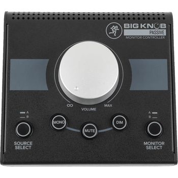 Control Room Management / Selector De Altavoces Mackie Controlador Big Knob Passive