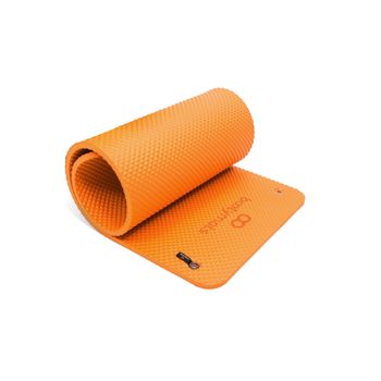 Bootymats Pro - Esterilla Extra Acolchada. Máximo Confort Y Comodidad: Fitness, Pilates, Suelo Pélvico, Estiramientos. Medidas: 160 X 60 Cm. Grosor: 19 Mm. Naranja