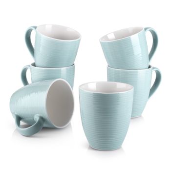 Juego De 6 Tazas De Café Dowan, 500 Ml