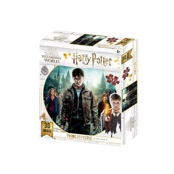 Puzzle Prime 3d Lenticular 500 Piezas Harry Potter, Hermione Y Ron