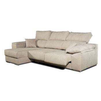 Sofa Chaise Longue SULTAN DERECHA Crudo 4 Plazas 260x150 CM Tanuk