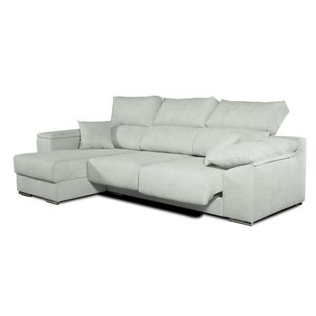 Sofa Chaise Longue Lodurr Izquierda Jade Tejido Con Sistema Acualine 4 Plazas 294x160 Cm Tanuk