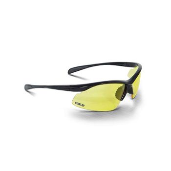 Gafas De Seguridad Stanley, Gafas De Protección Ocular Con Lentes Amarillas, Gafas De Trabajo Muy Ligeras 34 G.