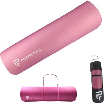 Esterilla De Yoga Y Pilates Gruesa Con Bolsa De Transporte, Rojo Bonplus  con Ofertas en Carrefour