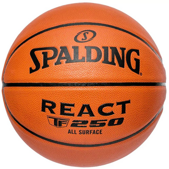 Balón De Baloncesto Spalding React Tf-250 Piel Talla 5