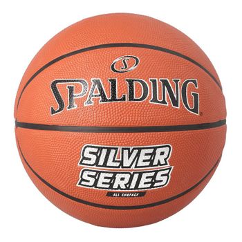 Balón De Baloncesto Spalding Silver Series 7 Naranja Oscuro