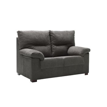 Sofa Odin 2 Plazas Gris Marengo 2 Plazas 145x89 Cm Tejido Con Sistema Acualine Tanuk